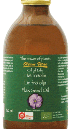 Oil Of Life Ren Hørfrø økologisk 250 Ml