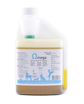 Olietilskud Omega  - -  Fedtsyrer  500 Ml