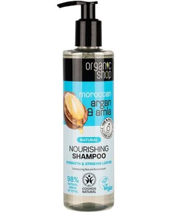Organic Shop Nourishing Shampoo Argan   Amla 280 Ml