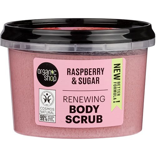 Organic Shop Renewing Body Scrub Raspberry 250 Ml