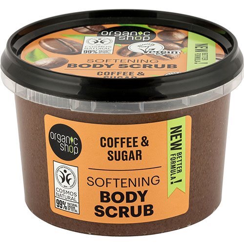 Organic Shop Softening Body Scrub Coffee 280 Ml