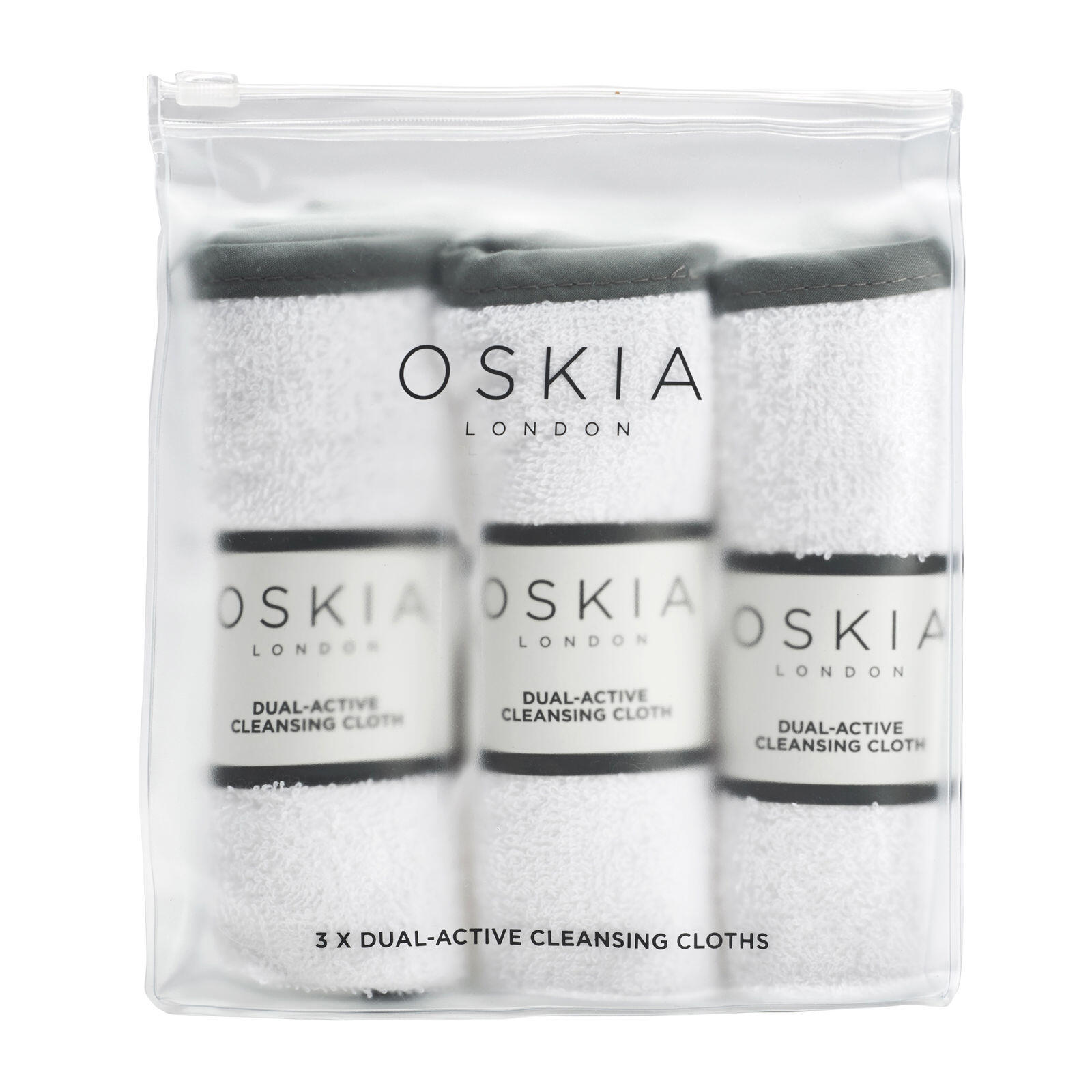 Oskia     Dual Active Cleansing Cloths