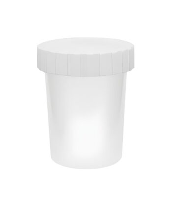 50 Ml  Plastdåse Gennemsigtig Mat