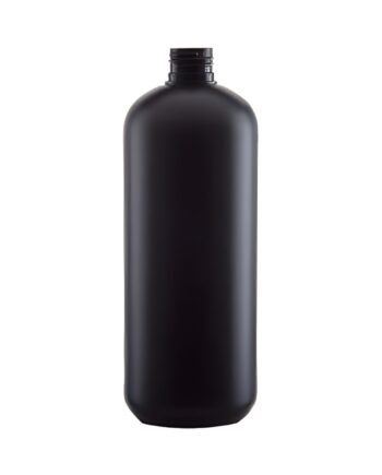 500 Ml  Mat Sort Plastflaske Hdpe 24 410