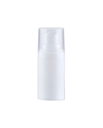 15 Ml  Hvid Pumpe Flaske Slangeløs