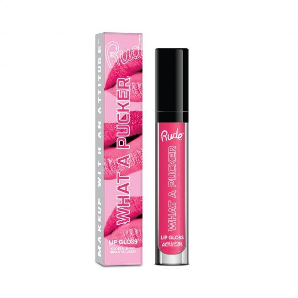 Rude Cosmetics What   Pucker Lip Lacquer Holy Crapola