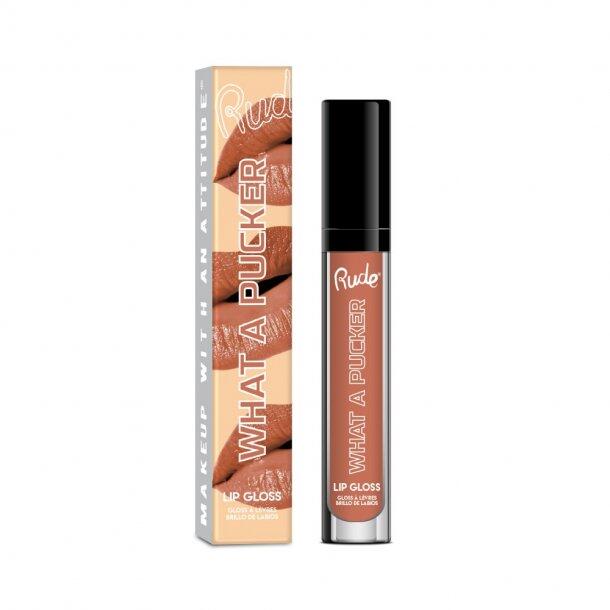 Rude Cosmetics What   Pucker Lip Lacquer What The Fudge