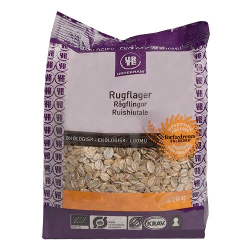 Rugflager økologisk 400 Gram