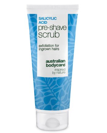 Salicylsyre Pre-shave Scrub Mod Indgroede Hår   Røde Knopper    Undgå Barberingsknopper Og Indgroede Hår Med Effektive Eksfoliering Før Barbering  Med Salicylsyre  Bha  Glykolsyre  Aha  Og Glycerin
