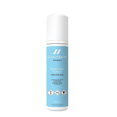 Shavesafe Shaving Foam Sensitive Skin Woman  200 Ml