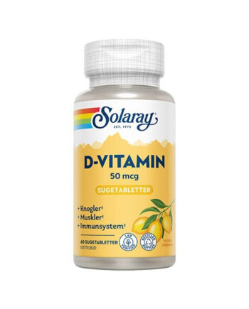 Solaray  -vitamin 50 Mcg 60 Tab