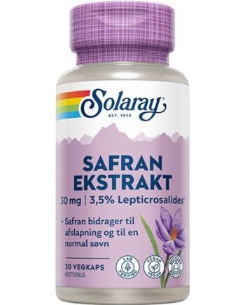 Solaray Safran Ekstrakt  30kap