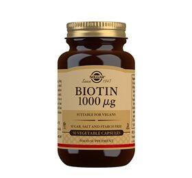Solgar Biotin 1000ug 50 Kapsler