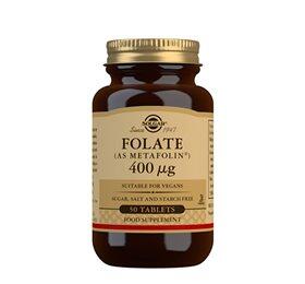 Solgar Folat  Metafolin  400ug 50 Tabletter