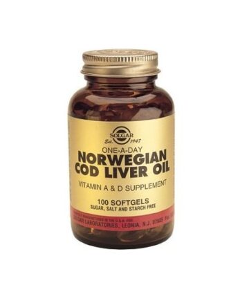 Solgar Torskelevertran Norsk  100 Kaps