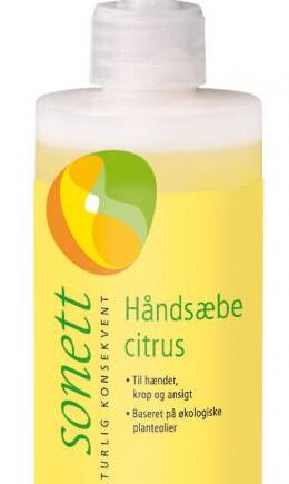 Sonett Håndsæbe Citrus 300 Ml