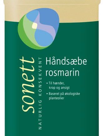 Sonett Håndsæbe Rosmarin   Ltr