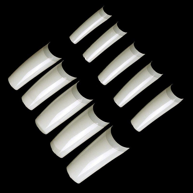 Square Negletipper    Natur   Clear Farver   Kunstige Negle