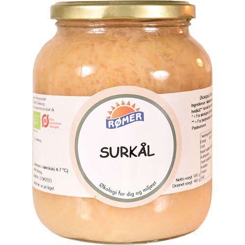 Surkål   Glas økologisk 680 Gram