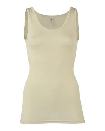 Top  Uld Silke  Natural  Str  38 40