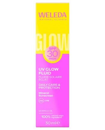 Weleda Uv Glow Fluid Daily Care   Protection Spf 30  30ml
