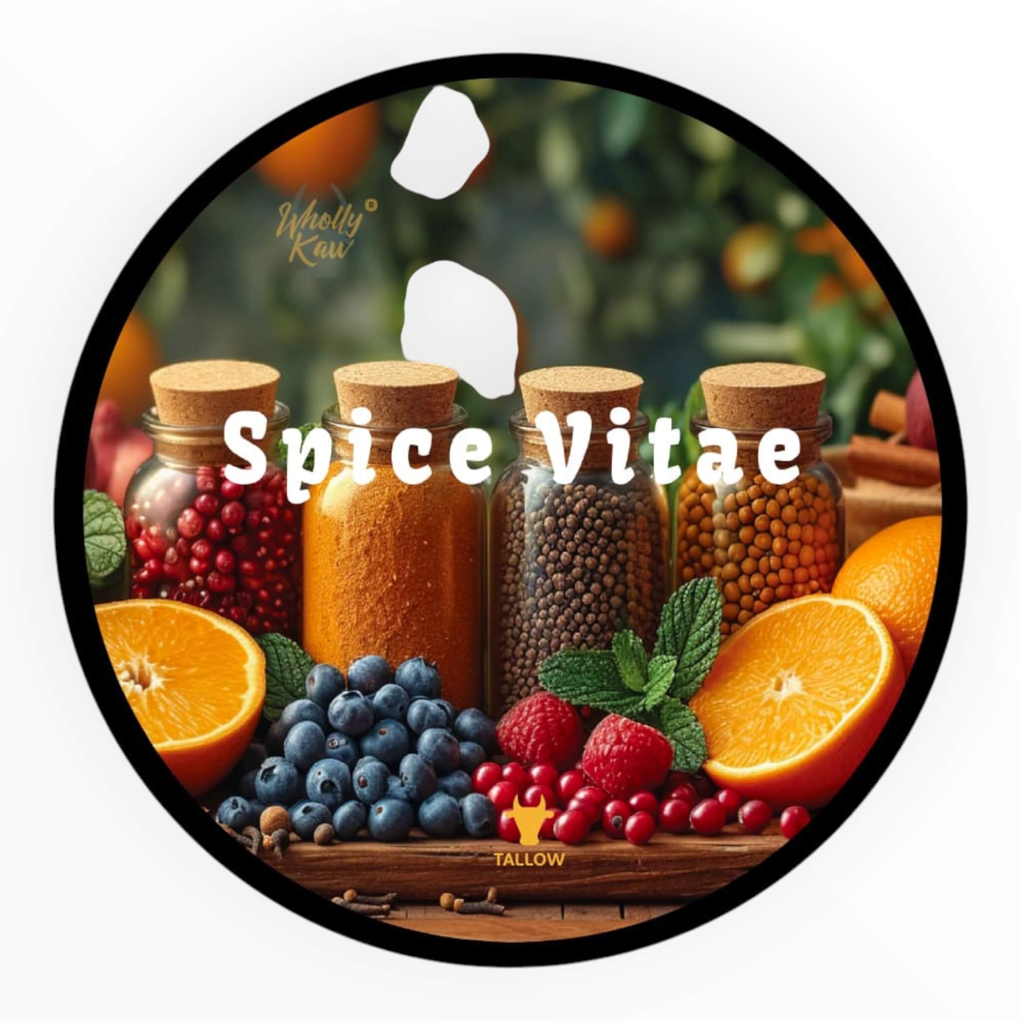 Wholly Kaw Barbersæbe Spice Vitae 114
