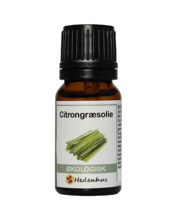 Citrongræsolie økologisk 10 Ml