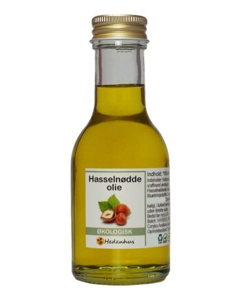 Hasselnøddeolie økologisk   Liter