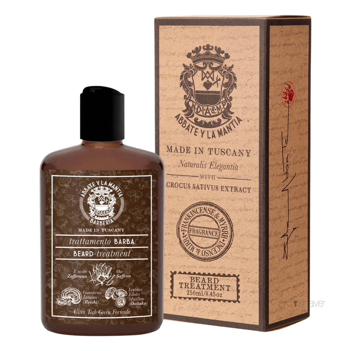 Abbate   La Mantia Shampoo Til Skæg   Hår  Antibakteriel  250 Ml