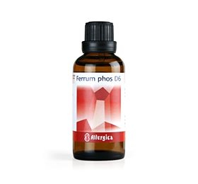Allergica Ferrum Phos  D6 Cellesalt    Bull  50ml