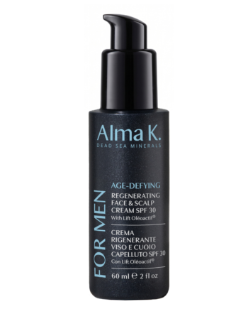 Alma   For Men Age Defying Regenerating Face   Scalp Cream Spf 30- 60 Ml