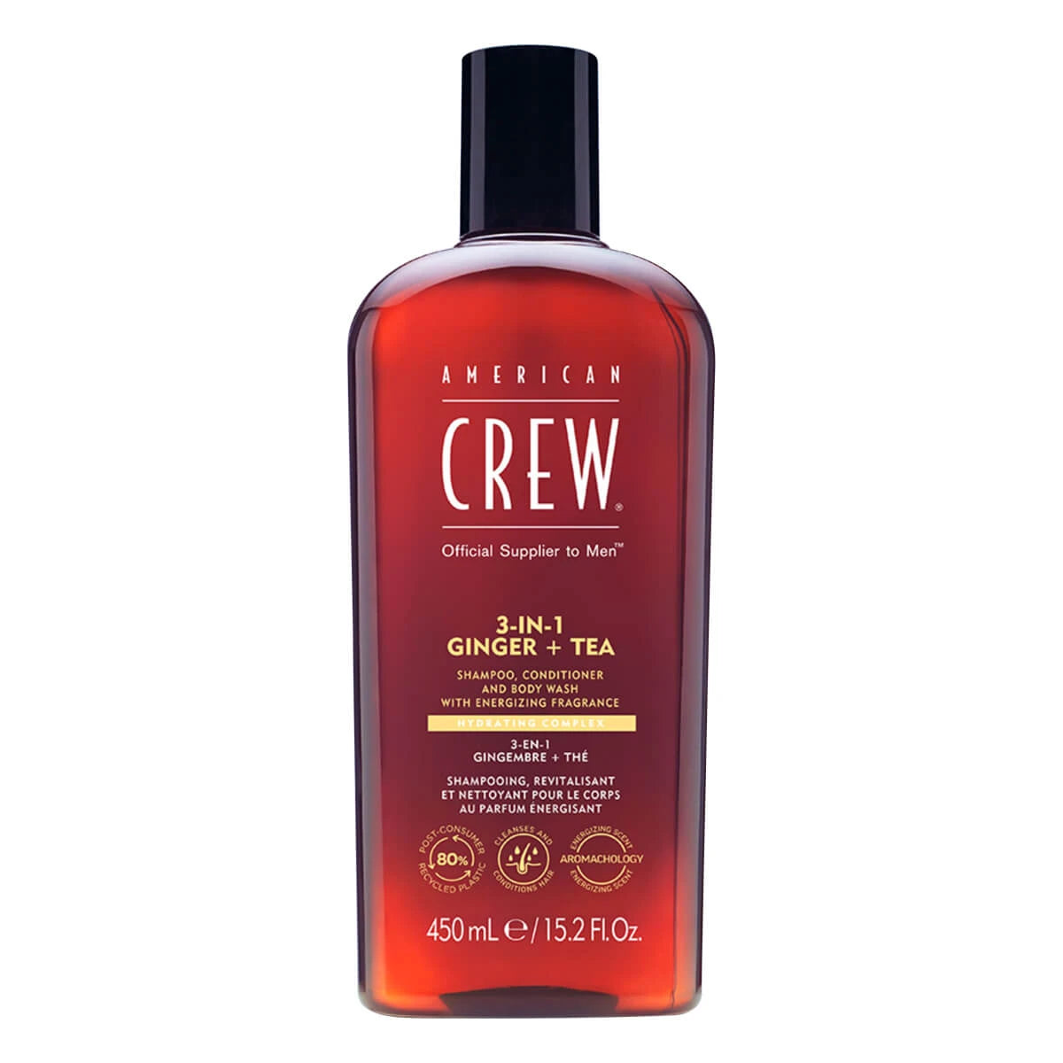 American Crew  -in-  Ginger   Tea Hair   Body Shampoo  450 Ml