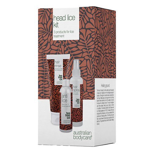 Australian Bodycare Head Lice Kit Anti Lice  Hair Rinse Shampoo  Hair Spray