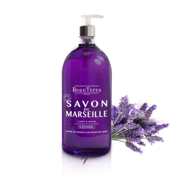Beau Terra Marseille Liquid Soap Lavender  300ml