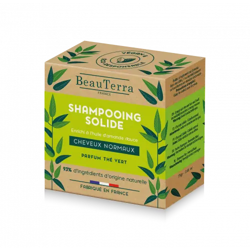 Beau Terra Shampoo Bar Normal Hair  75g