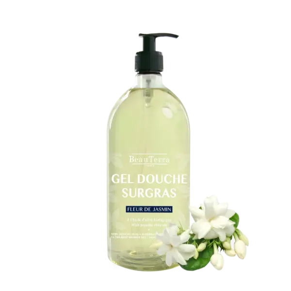 Beau Terra Ultra Rich Shower Gel Jasmin Flower  1000ml