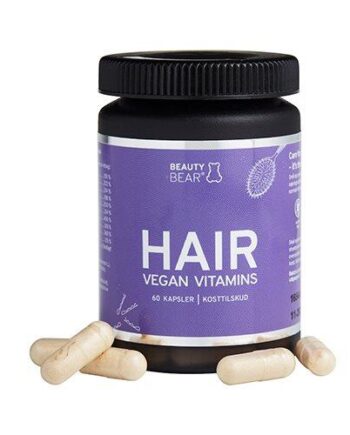 Beauty Bear Hair Vitamin Kapsler  60kap
