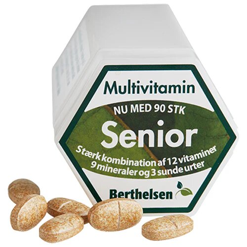 Berthelsen Senior Multivitamin 90 Tab