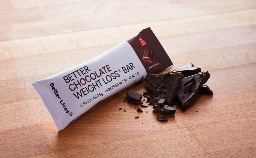 Betterlives Protein Weight Loss Bar Crunchy Chokolade For 40 00
