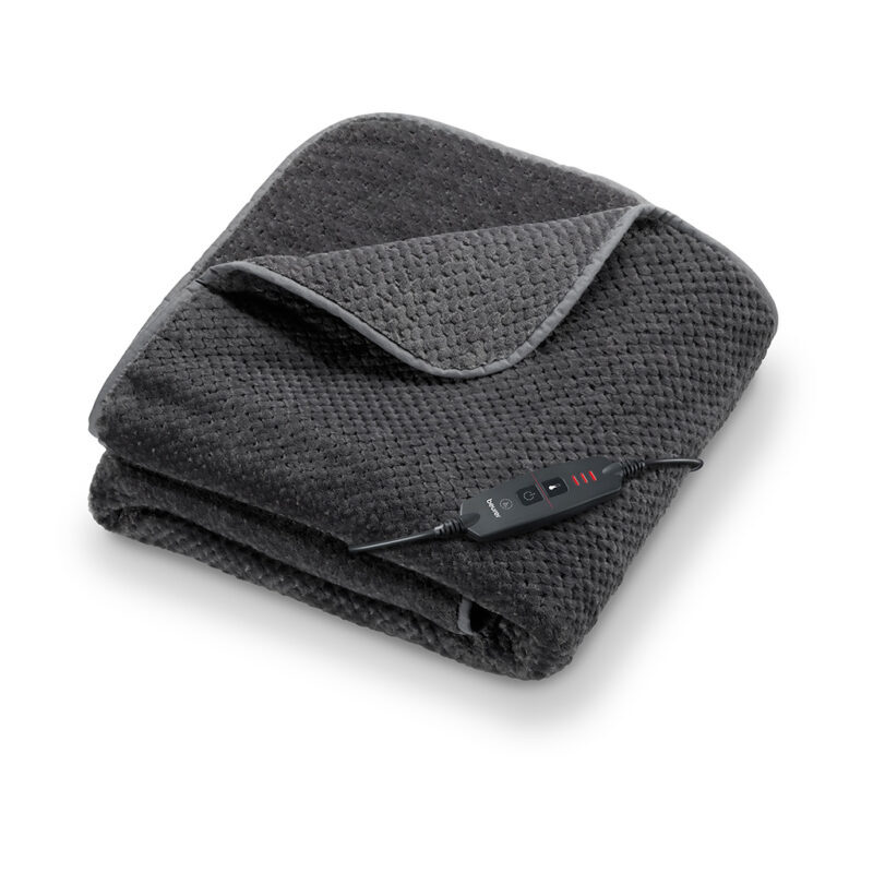 Beurer Varmeplaid Hd 65  Dark Grey
