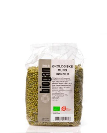 Biogan Mung Bønner    Bull  750g