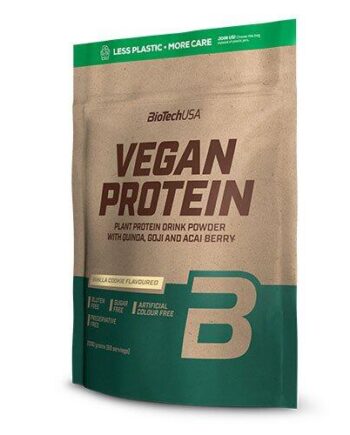 Biotech Vegan Protein Pulver Vanilla Cookies  500g