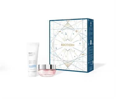 Biotherm Aquasource Cica Nutri Moisturizing Cream 30 Ml Lait Corporel Body Cream 100 Ml Gavesæt