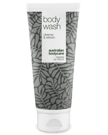 Body Wash Med Tea Tree Oil    Showergel Til Daglig Pleje Og Mod Bumser Og Uren Hud På Kroppen Tea Tree Oil   200 Ml