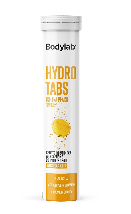 Bodylab Hydro Tabs  1x20 Stk  Ice Tea Peach   Koffein