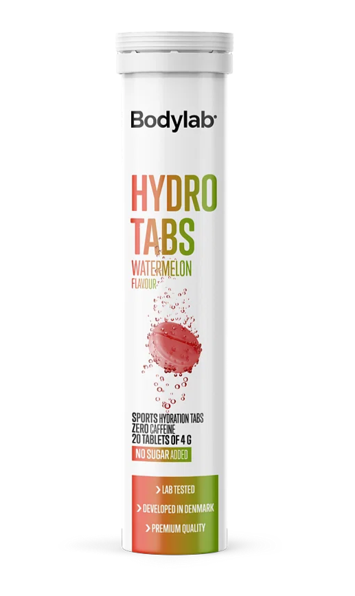 Bodylab Hydro Tabs  1x20 Stk  Watermelon  Koffeinfri