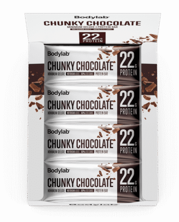 Bodylab Minimum Deluxe Protein Bar Chunky Chocolate  12x65g