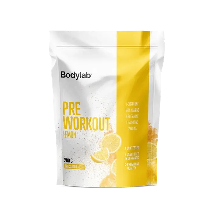 Bodylab Pre Workout Lemon  200g