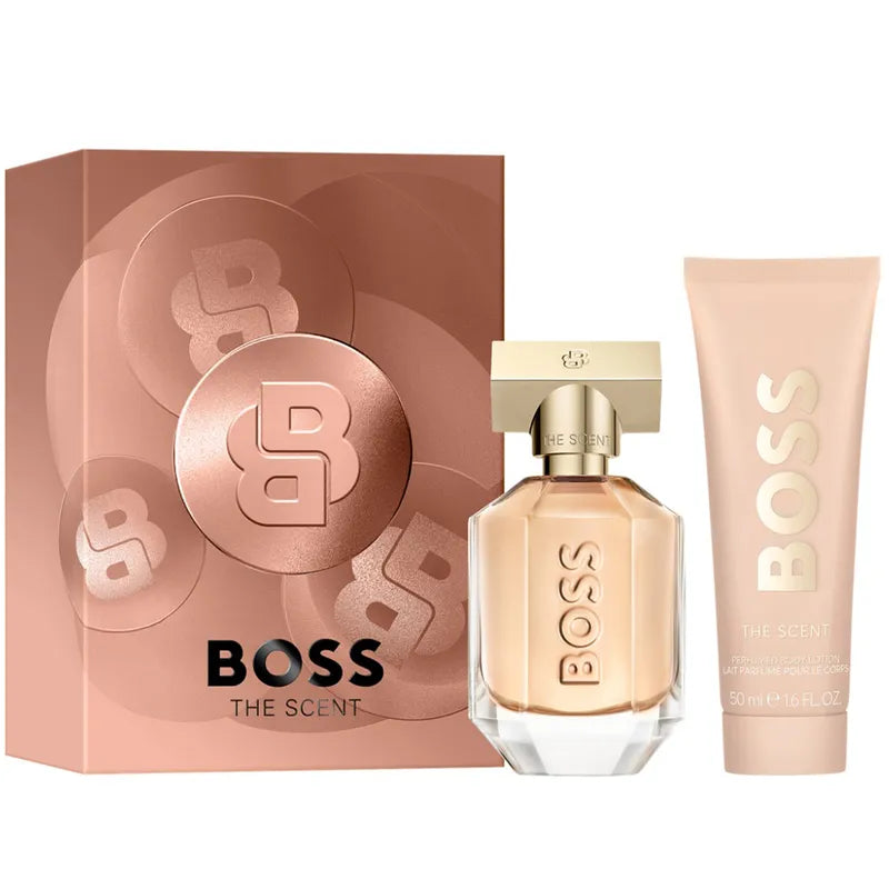 Boss The Scent For Her Eau De Parfum 30 Ml Perfumed Body Lotion 50 Ml Gavesæt