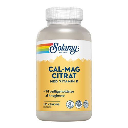 Calcium Magnesium Citrat     -vit  270 Kapsler